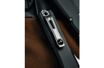 Image of Microtech Ultratech Gen III ZBP S/E 3.55in Standard Folding Knife, M390MK, 6161-T6 Handle, Stonewash, 1121-10