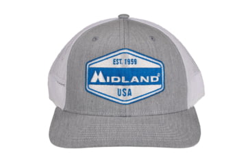 Image of Midland midland-est-1959-crest-patch-hat-grey-white, 6725229543601