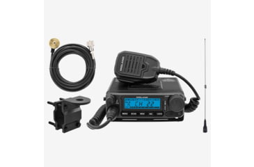 Image of Midland MXT500 MicroMobileR GMRS 50-Watt Two-Way Radio - MXT500VP3-WHIP, MXT500VP3-WHIP