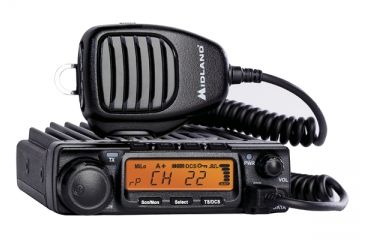 Image of Midland Radio 40 Watt  Micro Mobile GMRS Radio, Black MXT400
