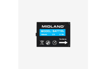 Image of Midland Radio BizTalkR Li-ion Battery Pack - BATT18L, BATT18L