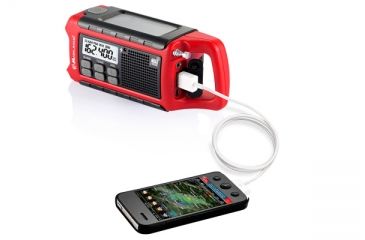 Image of Midland Radio Emergency Crank Weather Alert Radio, Dynamo Emergency AM/FM/WX Radio 193697