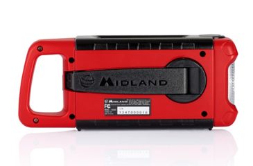 Image of Midland Radio Emergency Crank Weather Alert Radio, Dynamo Emergency AM/FM/WX Radio 193697