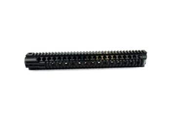Image of Midwest Industries 15in Combat Rail T-Series One Piece Free Float Handguard, Black, MI-CRT-15.0