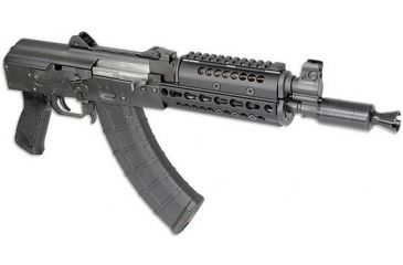 Image of Midwest Industries AK-47/74 SS Yugo Krink KeyMod Hand Guards, Black, MI-AK-SS-Y92K