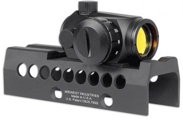 Image of Midwest Industries AK-47/74 SS Yugo Krink M-Lok T1/VS Top, Black, MI-AK-SS-Y92M-T1/VS