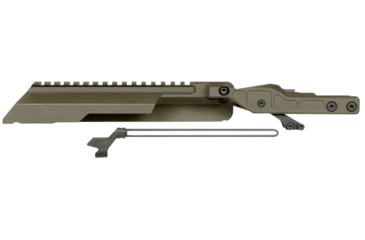 Image of Midwest Industries AK Alpha Series Railed Top Cover, ODG, MI-AK-ALPHA-RTC-ODG