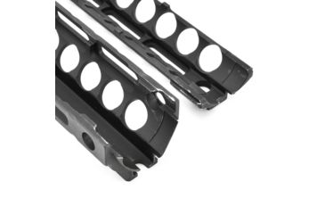 Image of Midwest Industries AR-15/M16 M-Series Two Piece Drop-In M-LOK Handguard, 9 in, Mid-Length, Black, MI-18M
