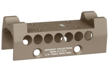 Image of Midwest Industries Burris Fast Fire Top Cover for AK 47 / 74, Flat Dark Earth, MI-AK-BF-FDE