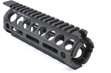 Image of Midwest Industries AR-15/M16 M-Series Two Piece Drop-In M-LOK Handguard, 7 in, Carbine, Black, MI-17M