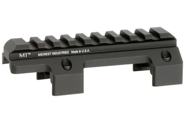 Image of Midwest Industries HK MP5 Optic Picatinny Top Rail, Hard Coat Anodized, Black, MI-MP5-OR
