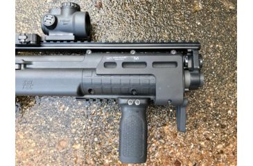 Image of Midwest Industries Keltec KSG M-Lok Light Mount w/ Hand Stop, Black, MI-KSG-MM