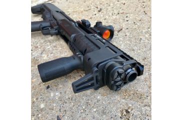 Image of Midwest Industries Keltec KSG M-Lok Light Mount w/ Hand Stop, Black, MI-KSG-MM