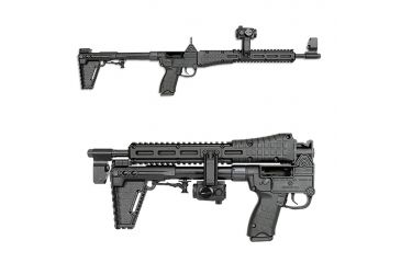 Image of Midwest Industries MI GEN2 SUB 2000 T1/T2 OPTIC MOUNT, Black, MI-G2SUB-T2