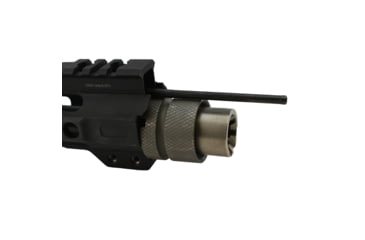 Image of Midwest Industries MI Ultra Lightweight Titanium One Piece Free Float Handguard, M-LOK compatible, Black, 10.5in, MI-ULW10.5