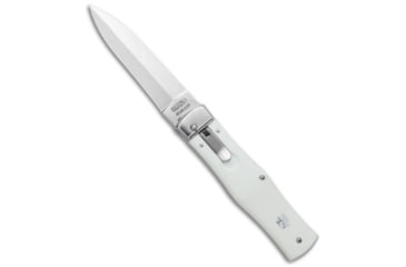 Image of Mikov Mikov 241 Predator Lever Lock Automatic Knife ABS White 3.7" Polish, White, 420, adult, BHQ-30482