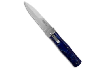 Image of Mikov Mikov 241 Predator Lever Lock Automatic Knife Blue Raffir 3.75" SW, Blue, Bohler N690, adult, BHQ-199966