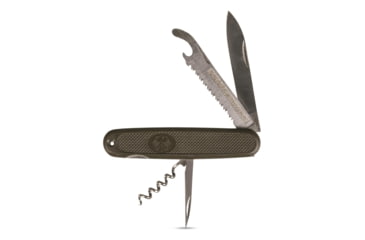 Image of MIL-TEC German Army Pocket Assisted Opening Folding Knife. 2.5in, Stainless Steel, OD Plastic, 15337000
