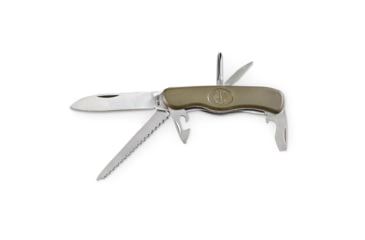 Image of MIL-TEC M2000 Pocket Knife, 3in, Stainless Steel, OD Plastic Handle, 15337100