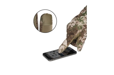 Image of MIL-TEC Phantomleaf Thinsulate Softshell Gloves - Mens, WASP/Z2, Large, 12521366-904