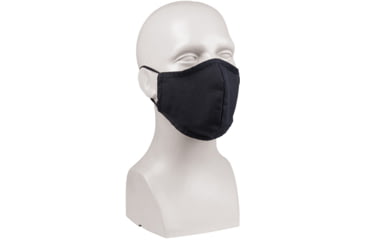 Image of MIL-TEC Poly/Cotton Face Mask, Black, Adjustable, 12670002