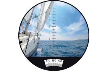 Image of Minox Nautic BN 7x50 Porro Prism Rubber Armored Binoculars, Black/Silver w/Analog Compass 62414