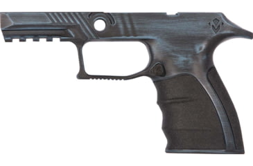 Image of Mirzon Enhanced Grip Module, SIG Sauer P320, Distressed Blue, MRZNEG2-DB
