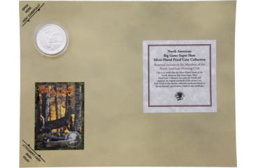 Image of Miscellaneous Collectible Coins Whitetail w/ Silver Finish, Super Slam, Whitetail Deer, 1.5in Diameter, Silver Finish, Double-Struck, Proof Quality, Minter'S Artwork And, SRGH1671S