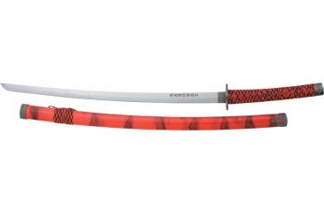 Image of Miscellaneous Katana Red/Black,26in,Sharpened Steel Blade,Red And Black Composition Handle M3106