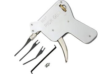 Image of Miscellaneous Lock Pick Gun, Gun shaped stainless handle with trigger, 220044