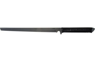 Image of Miscellaneous Ninja Sword,16.75in,Sharpened Stainless Blade,Black Cord Wrapped Handle M2205