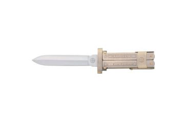 Image of Miscellaneous Paratrooper Dagger Fixed Blade Knife,4.25in,Stainless Double Edge Dagger Blade,Brass Alum Handle MI092