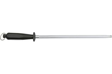 Image of Miscellaneous Sharpening Steel Rod,12in,Black Plastic handle MI157