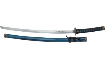 Image of Miscellaneous Traditional Sword Blue,26.125in,Sharpened Steel Blade,Blue Composition Handle M2991