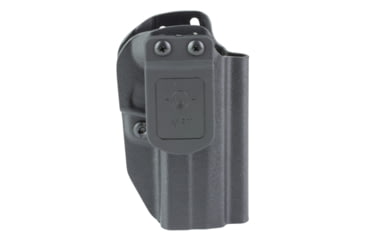 Image of Mission First Tactical AIWB/OWB Series, Appendix/Inside/Outside Waistband Holster, Fits Sig P365 FUSE, Boltaron, Black, Ambidextrous, Includes 1" Belt Clip, HSIG365-FAIWBA-BL