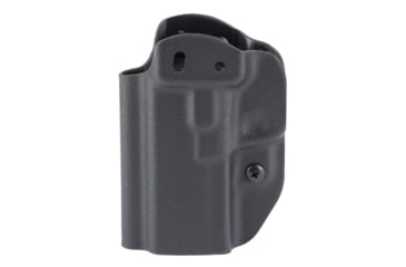 Image of Mission First Tactical AIWB/OWB Series, Appendix/Inside/Outside Waistband Holster, Fits Springfield Hellcat Pro, Boltaron, Black, Ambidextrous, Includes 1" Belt Clip, HSFHCPROAIWBA-BL