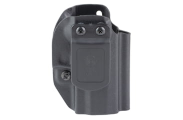 Image of Mission First Tactical AIWB/OWB Series, Appendix/Inside/Outside Waistband Holster, Fits Tauus GX2, Boltaron, Black, Ambidextrous, Includes 1" Belt Clip, HTGX2AIWBA-BL