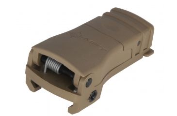 Image of Mission First Tactical Back Up Polymer Flip Up Front Sight With Windage Adjustment Scorched Dark Earth