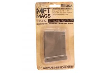 Image of Mission First Tactical Mft Mags 10 Round Polymer Magazine 5.56mm - .223 - .300 Aac Scorched Dark Earth - 10PM556SDE