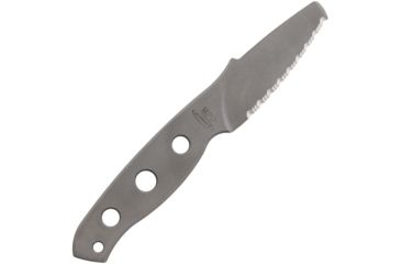 Image of Mission MPD-Ti Fixed Blade Knife, 3in, Titanium, Serrated Edge, Titanium Handle MS0518S