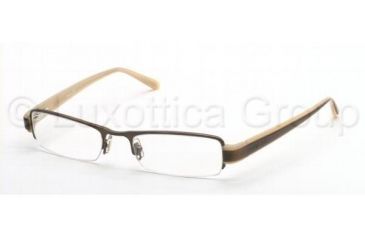 Image of Miu Miu Eyeglasses MU64DV with No-Line Progressive Rx Prescription Lenses 1BI1O1-4918 - Copper Brushed 