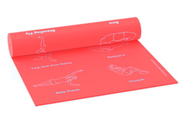 Image of Miyoga Mat, Coral, 24in W X 72in L, MYM1