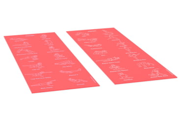 Image of Miyoga Mat, Coral, 24in W X 72in L, MYM1