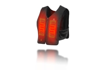 Image of Mobile Warming 7.4V Heated Smart Thawdaddy Vest - Mens, Black, Extra Large, MWUV11010621