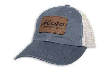 Image of Mojo Sportswear Company Leather Patch Hat - Mens, Vintage Navy, One Size, Vintage Navy - OS - MJLPH