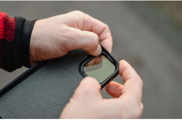 Image of Moment CineClear Snap-On Protection Filter, for iPhone 13 Pro/Pro Max, Black, 600-122