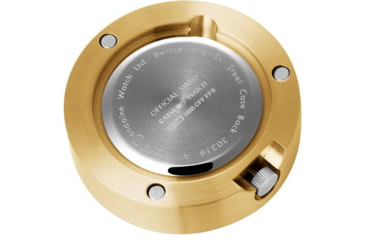 Image of Mondaine Magnet Clock, Golden, 50mm, A660.30318.82SBG