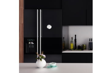 Image of Mondaine Magnet Clock, Silver, 50mm, A660.30318.82SBV