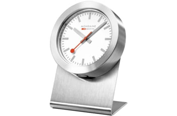 Image of Mondaine Magnet Clock, Silver, 50mm, A660.30318.82SBV