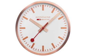 Image of Mondaine Wall Clock, Cooper, 25cm, A990.CLOCK.18SBK